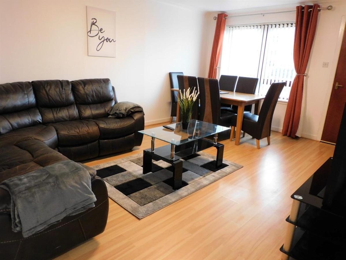 2 Bed Apt On Quiet Cul-De-Sac, Fab Location Paisley Eksteriør billede